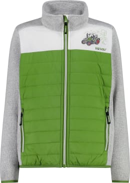 Produktbild: Fendt Hybridjacke Kinder Gr. grau, grün, weiß, von CMP