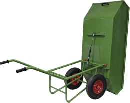 Produktbild: Growi® Kippkuli 450 l, Metall, pulverbeschichtet, kippbar, 10600