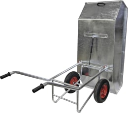Produktbild: Growi® Kippkuli 450 l, Metall, feuerverzinkt, kippbar, 10610