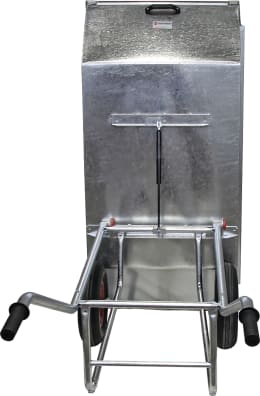 Produktbild: Growi® Kippkuli 450 l, Metall, feuerverzinkt, kippbar, 10610