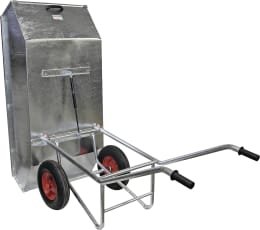 Produktbild: Growi® Kippkuli 450 l, Metall, feuerverzinkt, kippbar, 10610
