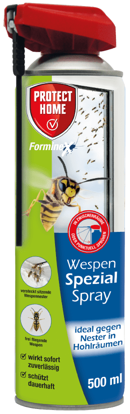 Produktbild: Protect Home FormineX Wespen-Spezialspray mit K.O.- und Langzeitwirkung