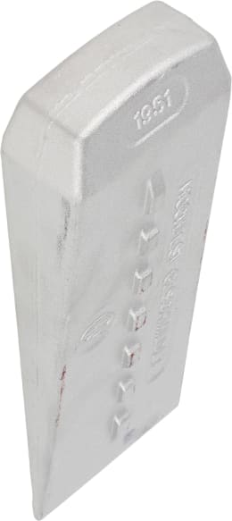 Produktbild: Aluminiumkeil 195 g, mit Widerhaken, geschmiedet
