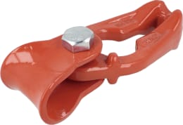 Produktbild: Nordforest Seilgleitbügel FTF 6 Zugkraft Winde max. 6,0 t mit Einhängeöse, für Forstwindenseile bis 16 mm und Ke