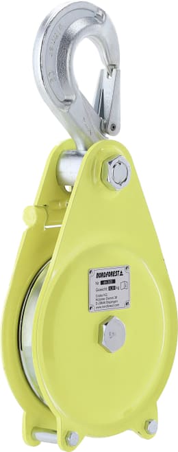 Produktbild: Umlenkrolle SRL-K Nutz-/Zuglast 8 t/4 t, Ø Seil max. 14 mm