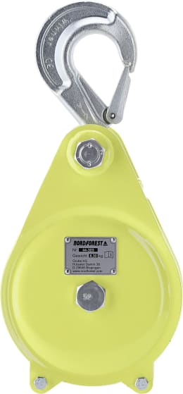 Produktbild: Umlenkrolle SRL-K Nutz-/Zuglast 8 t/4 t, Ø Seil max. 14 mm