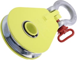 Produktbild: Umlenkrolle SRS F13 Nutz-/Zuglast 13 t/6,5 t, Ø Seil max. 12 mm