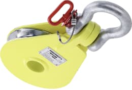 Produktbild: Umlenkrolle SRS F13 Nutz-/Zuglast 13 t/6,5 t, Ø Seil max. 12 mm