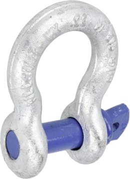 Produktbild: Schäkel 3,25 t, Ø Bolzen 19 mm, Lichte Weite 27 mm, hochfest