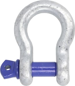 Produktbild: Schäkel 6,50 t, Ø Bolzen 25 mm, Lichte Weite 36 mm, hochfest