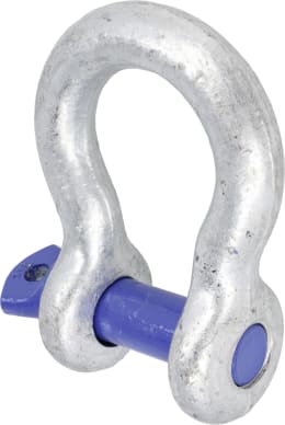 Produktbild: Schäkel 6,50 t, Ø Bolzen 25 mm, Lichte Weite 36 mm, hochfest