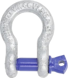 Produktbild: Schäkel 1,50 t, Ø Bolzen 13 mm, Lichte Weite 13 mm, hochfest