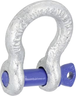 Produktbild: Schäkel 1,50 t, Ø Bolzen 13 mm, Lichte Weite 13 mm, hochfest