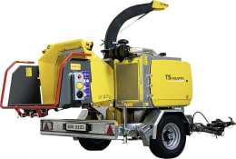 Produktbild: TS INDUSTRIE® Häcksler WS/20 DT bis max. 200 mm, Diesel-Motor 42 kW (56 PS)
