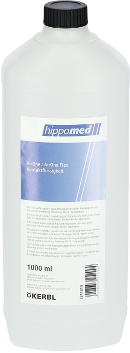 Produktbild: hippomed Kontaktflüssigkeit 1 l für Ultraschall-Inhalator AirOne, AirOne Flex