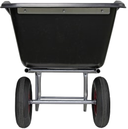 Produktbild: Growi® Schubkarre Compactkarre Mulde 350 l, PE (Polyethylen) 2-Rad