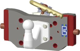 Produktbild: Rockinger Kugeleinsatz mit 50 mm Kugel für Traktor/PKW-Anhängekupplung