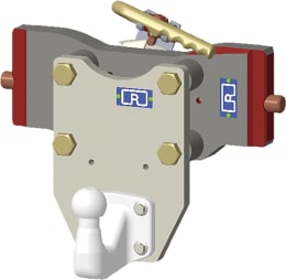 Produktbild: Rockinger Kugeleinsatz RO824X mit 50 mm Kugel für Traktor/PKW-Anhängekupplung
