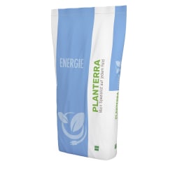 Produktbild: Planterra Energie Biogasmischung Saatgut in blau-weißer Verpackung