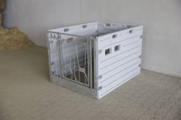 Lifestyle: KERBL Kälberbox modular Einzelbucht freistehend, Liegefläche pro Bucht 160 x 115 cm, 14626