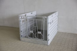 Lifestyle: KERBL Kälberbox modular Einzelbucht wandständig, Liegefläche pro Bucht 160 x 115 cm, 14627