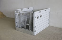 Lifestyle: KERBL Kälberbox modular Einzelbucht wandständig, Liegefläche pro Bucht 160 x 115 cm, 14627