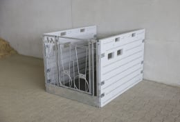 Lifestyle: KERBL Kälberbox modular Einzelbucht wandständig, Liegefläche pro Bucht 160 x 115 cm, 14627