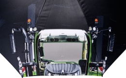 Produktbild: Fendt Regenschirm 130 cm von FARE®, mit Sichtfenster Fendt Gen7 und Öffnungsautomatik