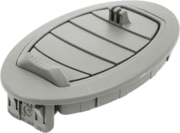 Produktbild: Fendt Belüftungsdüse oval, 69 x 115 mm, für Kabinenbelüftung/Heizung Spritze Rogator, Traktor Vario
