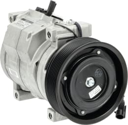 Produktbild: Fendt Klimakompressor 12 V, Ø Riemenscheibe 125 mm, für Traktor Vario 300, 800, 900, 1000