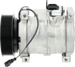 Produktbild: Fendt Klimakompressor 12 V, Ø Riemenscheibe 125 mm, für Traktor Vario 300, 800, 900, 1000