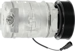 Produktbild: Fendt Klimakompressor 12 V, Ø Riemenscheibe 125 mm, für Traktor Vario 300, 800, 900, 1000