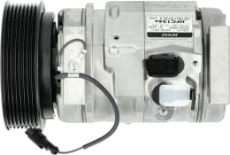 Produktbild: Fendt Klimakompressor 12 V, Ø Riemenscheibe 125 mm, für Traktor Vario 300, 800, 900, 1000