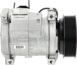 Produktbild: Fendt Klimakompressor 12 V, Ø Riemenscheibe 125 mm, für Traktor Vario 300, 800, 900, 1000