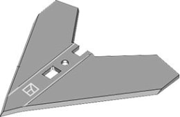 Technische Zeichnung: Industriehof® Hackschar, Arbeitsbreite 160 mm, für Hacktechnik Schmotzer