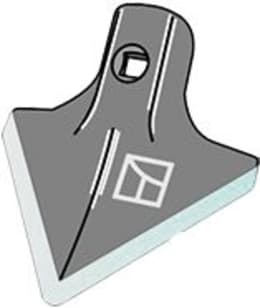 Produktbild: Industriehof® Hackschar universal, Arbeitsbreite 105 mm, Arbeitswinkel 35 °, Duraface-Beschichtung