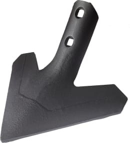 Produktbild: Industriehof® Gänsefußschar Duraface 200 x 6 mm, für Grubber Güttler, Einböck, Köckerling, Pöttinger