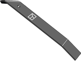 Produktbild: Industriehof® Ersatzmesser 468 x 60 x 6 mm für Messeregge Kerner FP 6530, 312-IND-013201
