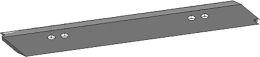 Technische Zeichnung: Industriehof® Ersatzmesser 480 x 80 x 8 mm für Packer Messerwalze Amazone