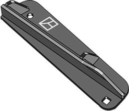 Produktbild: Industriehof® Streuflügel rechts, 374 mm x 8 mm für Streuwerk Stalldungstreuer Strautmann, 69-10-003R