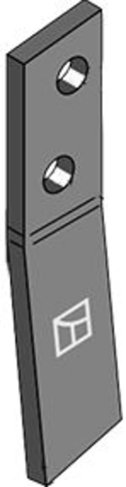 Produktbild: Industriehof® Schraubenzinken, 219 x 45 x 10 mm, für Streuwalze Bergmann Stalldungstreuer, 69-10-006R