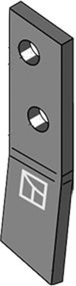 Produktbild: Industriehof® Schraubenzinken, 188 x 45 x 10 mm, für Streuwalze Bergmann Stalldungstreuer, 69-10-007L