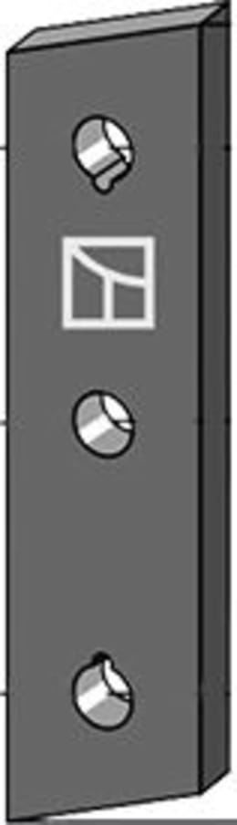 Produktbild: Industriehof® Streuzinken, 196 x 50 x 10 mm, Bohrung 17 mm, für Streuwerk Stalldungstreuer Strautmann