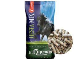 Produktbild: St. Hippolyt Hesta Mix Classic haferfreie Basispellets für leichtfuttrige Pferde und Ponys