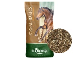 Produktbild: St. Hippolyt C Real Basics Schwarzhaferflocken für Pferde Flocken