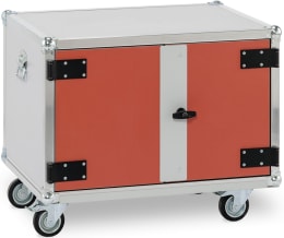 Produktbild: Cemo Transportwagen 800 x 600 x 150 mm für für zwei Akku-Ladeschränke 8/5 oder einen 8/10