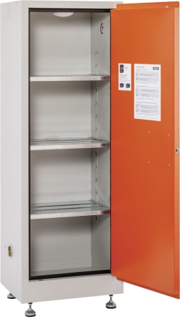 Produktbild: Cemo Akku-Lagerschrank FMplus L 600 x 1.650 x 460 mm, ohne Stromanschluss, 11653