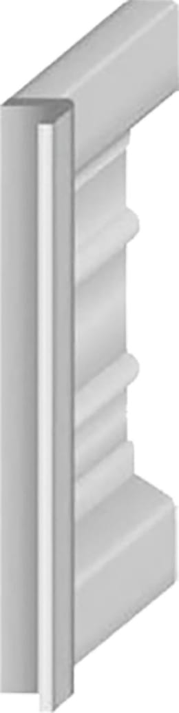Produktbild: Bordwandendleiste 500 x 40 x 22 mm Winkeleisen