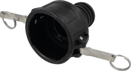 Produktbild: Agrotop Schnellkupplung Kupplung 3, Schlauchstutzen 60 mm Muffe mit Schlauchtülle, Edelstahlhebel, 10450