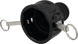 Produktbild: Agrotop Schnellkupplung Kupplung 3, Schlauchstutzen 63 mm Muffe mit Schlauchtülle, Edelstahlhebel, 10452